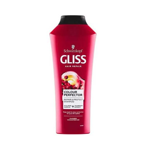 شامپو برای موهای رنگ شده گلیس حاوی فیلترهای UV و فندق برزیلی