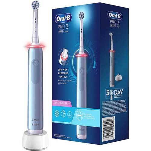 مسواک برقی اورال Oral-B PRO 3 3000 Sensitive Clean
