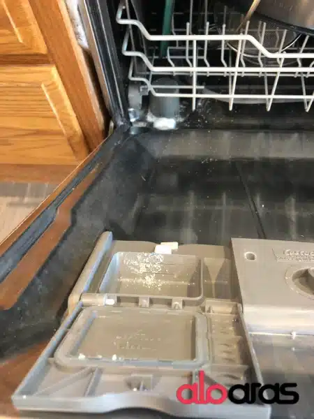 نحوه باز شدن قرص ماشین ظرفشویی