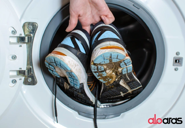 اصول شستن کفش در ماشین لباسشویی